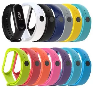 Dây đeo silicon cho đồng hồ thông minh Xiaomi Mi Band 3 4