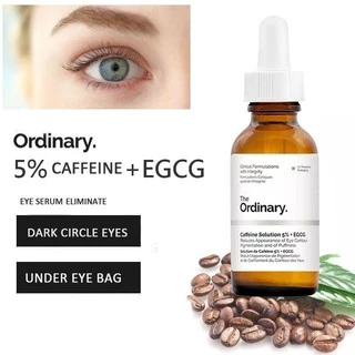 The Ordinary. Caffeine Solution 5% + EGCG Serum Mắt Làm Sáng Da Mắt Giảm Thâm Bọng Mắt Chống Lão Hóa Anti-Aging Eye Seru