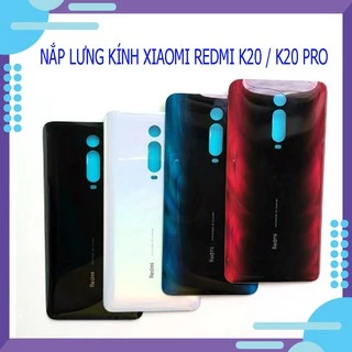 Nắp lưng Xiaomi Redmi K20 / K20 Pro - Chất liệu kính, Có quà tặng kèm