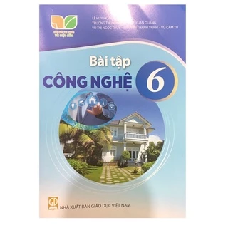 Sách - Kết nối tri thức Bài tập công nghệ 6+ kèm bán 1 cuốn bé tập tô màu