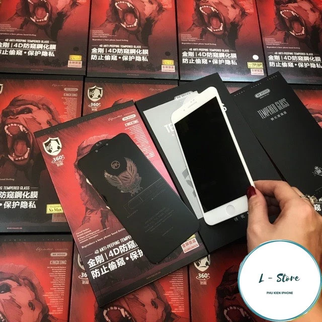 💥SIÊU KÍNH CƯỜNG LỰC KING KONG CHỐNG NHÌN TRỘM IPHONE 12 PRO MAX 11 XS MAX X XS XR 8plus 7plus