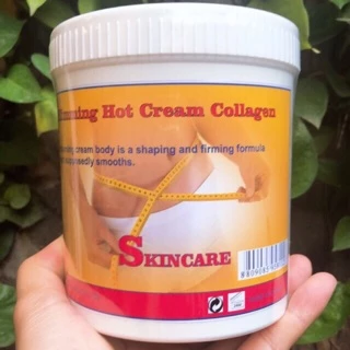 KEM NÓNG TAN MỠ GIẢM BÉO VÀNG SKINCARE SLIMMING HOT CREAM COLLAGEN hộp 1kg