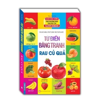 Sách_Từ Điển Bằng Tranh ( Rau Củ Quả )