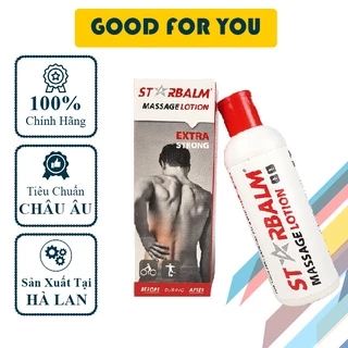 Kem Massage Giảm Đau Nhức Cơ Starbalm Massage Lotion ( 200ml ) - Hà Lan - Good For You