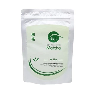 Bột Trà Xanh Fuji Matcha Thu Nguyên Chất Đắp Mặt Dưỡng Da, Làm Bánh Kẹo