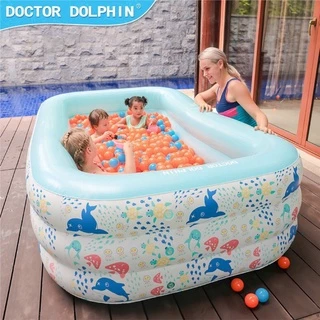 Bể Bơi Doctor Dolphin Bơm Hơi Vuông Tròn