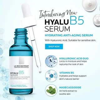 Dưỡng Chất Chuyên Sâu Giúp Hỗ Trợ Quá Trình Tái Tạo Da La Roche Posay Hyalu B5 Serum 30ml