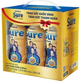 Sữa Sure Prevent Gold pha sẵn 200ml(1 lốc)