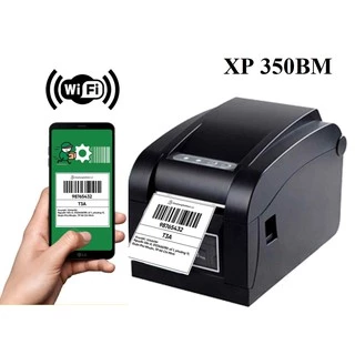 Máy in Xprinter 350BM Lan, in đơn hàng GHTK từ điện thoại,in tem tem nhãn, in phiếu giao hàng TMĐT,  XP350BM