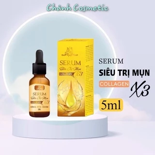 Serum Collagen X3 Đông Anh Siêu Ngừa Mụn Thâm, Kháng Khuẩn, Giữ Ẩm Da 5ml