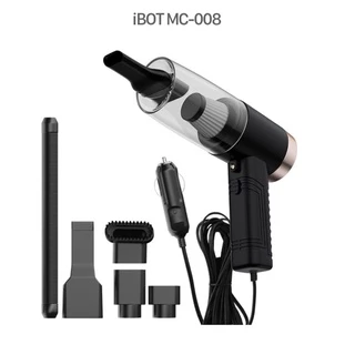 Máy hút bụi oto cao cấp nhiều đầu hút iBot MC008 120W (Black) - Có dây 4,5m