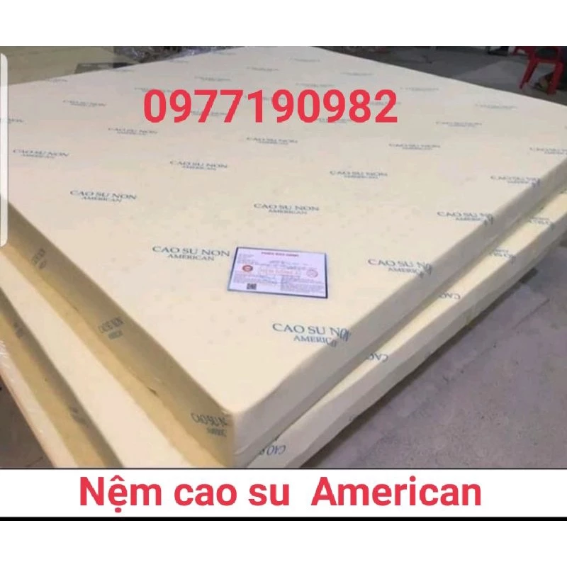 Nệm cao su American Chính hãng (Giao hỏa tốc 1-2h)