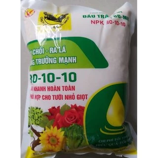 Phân bón Đầu Trâu NPK 30-10-10 gói 1kg - Giúp cây trồng tăng trưởng mạnh