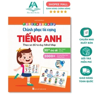 Sách Chinh Phục Từ Vựng Tiếng Anh - Theo Sơ Đồ Tư Duy Cho Bé Hải Anh Books