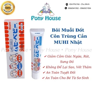 Kem Bôi Muỗi Đốt Và Côn Trùng Cắn Muhi Nhật Bản Cho Bé Từ Sơ Sinh