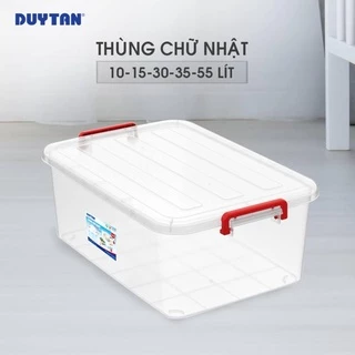 Thùng nhựa trong đựng đồ Duy Tân 10L/15L/30L