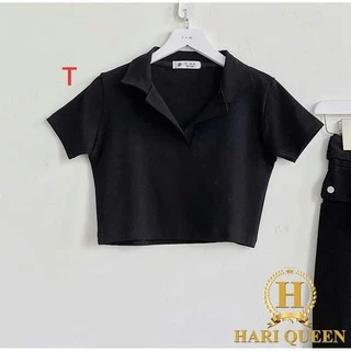 [FREESHIP ĐƠN TỪ 50K] Áo polo croptop trơn DTR0520