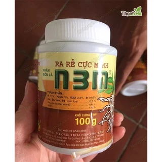 Phân Bón Lan N3m - Phân Bón Lá Kích Rễ Cực Mạnh Cho Lan - Lọ 100 Gram