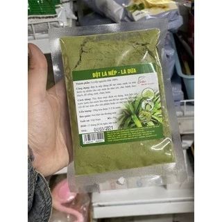 50g Bột Lá dứa ( Nếp) màu xanh