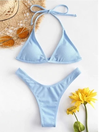 Bikini Màu Sắc Trơn Gợi Cảm