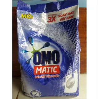 Bột giặt OMO MATIC DÀNH CHO MÁY GIẶT CỬA TRƯỚC TÚI 6KG.