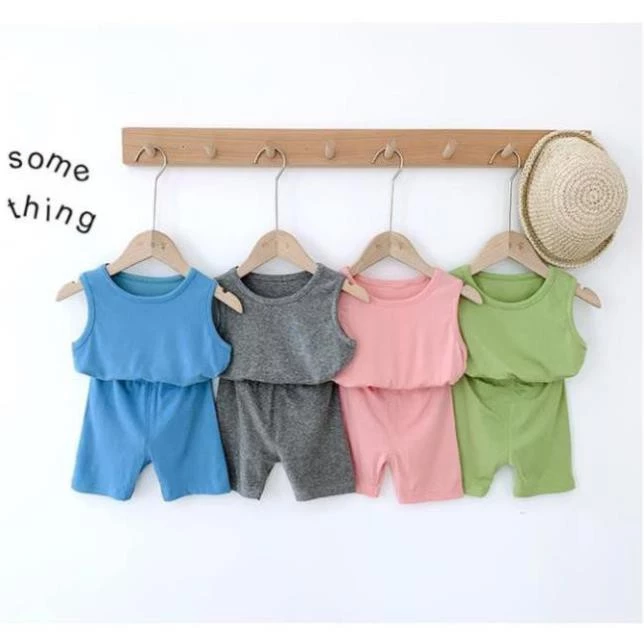 Bộ Ba Lỗ Thun Lạnh Minkymom Mềm Mịn Mát Cho Bé