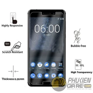 KÍNH CƯỜNG LỰC GLASS CHO NOKIA 5