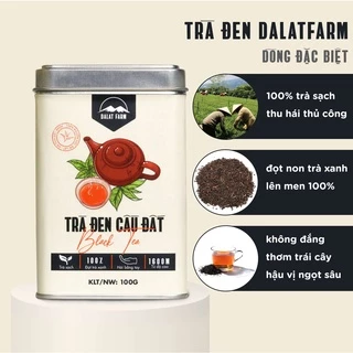 Trà Đen Đặc Biệt Dalat Farm - Hộp 100 Gr