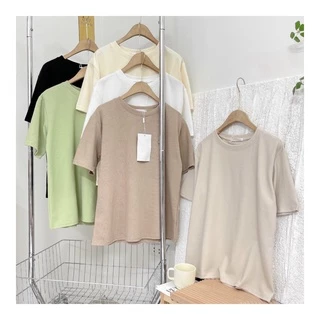 ❌SALES SỐC HÈ 2024 Áo phông nữ áo thun cotton basic Uni cao cấp phong cách Hàn Quốc