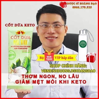 Cốt Dừa Keto [Chính Hãng]- Ngon tuyệt, no lâu, tránh mệt mỏi khi Keto truyền thống