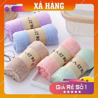 Khăn Mặt 💖FREESHIP💖 Khăn Mặt Hàn Quốc Siêu Mềm Mại Siêu Thấm Hút 50x30cm