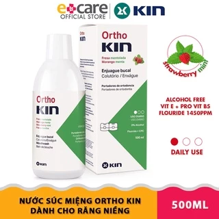 Nước súc miệng Ortho Kin cho răng niềng 500ml