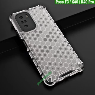 Ốp lưng tổ ONG Poco F3 / K40 / K40 Pro chống sốc kiểu dáng UAG cao cấp