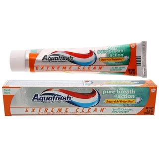 [HCM]Kem đánh răng Aqufresh Pure breath Action 158.8g - USA