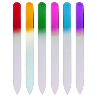 1 cái Nail File Buffing Pha lê Thủy tinh bền Nail Art Buffer Files Device Tool Công cụ chà nhám Khối Làm móng Chuyên nghiệp Làm móng chân