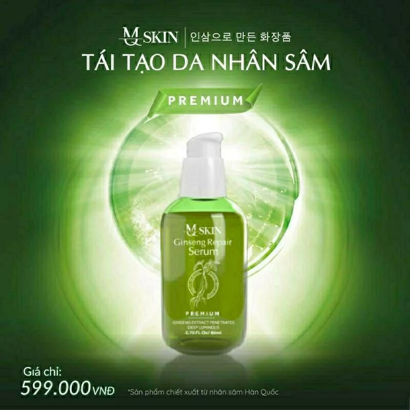 Serum Thay Da Nhân Sâm MQSKlN ( ko sưng)