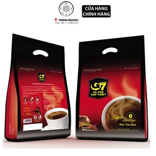 Cà phê Trung Nguyên G7 HÒA TAN ĐEN - Bịch 100 sachets 2gr/gói