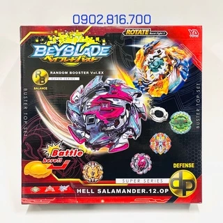 Bộ 4 Con Quay BEYBLADE vòng xoay thần tốc siêu mạnh Có Tay Cầm và Sàn Đấu Lớn 3653 3366