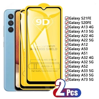 Set 2 Kính Cường Lực 9D Cho Samsung S21 S20 FE A14 A34 A54 A23 A13 A12 M12 M22 A22 A50 A50s A30s A51 A32 A52 A52s A33 A53 A73 5G