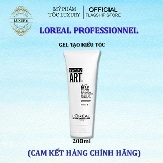 Gel tạo kiểu tóc Loreal Tecni Art Fix Max 200ml