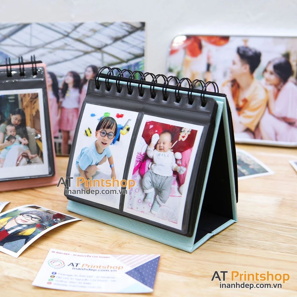 Album ảnh 6x9 dạng lịch để bàn xinh xắn - Hỗ trợ in ảnh Chĩnh hãng theo yêu cầu