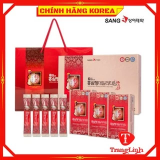 Nước hồng sâm SangA hàn quốc, hộp 30 gói - Hồng sâm hàn quốc Korea Red Ginseng - tranglinhkorea