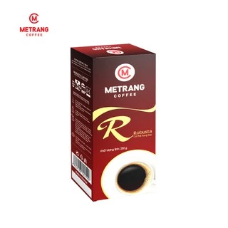 Cà phê Mê Trang Robusta (R) - Hộp 250g rang xay hút chân không