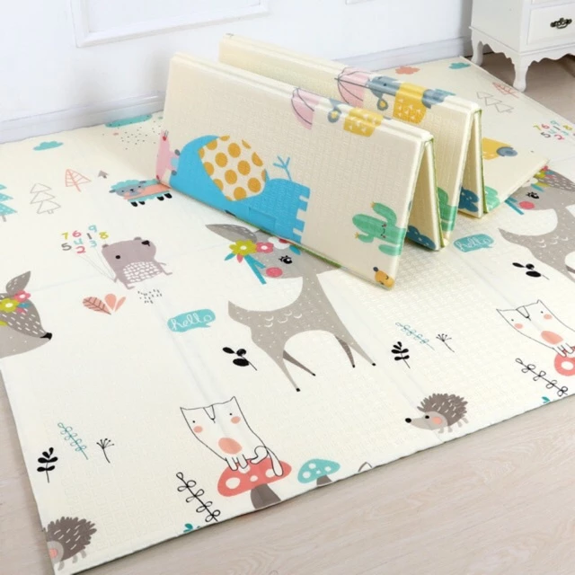 Thảm xốp gập gọn XPE lót sàn 2 mặt cho trẻ em tập bò, chống trượt, chống thấm, an toàn cho bé. hàng loại 1