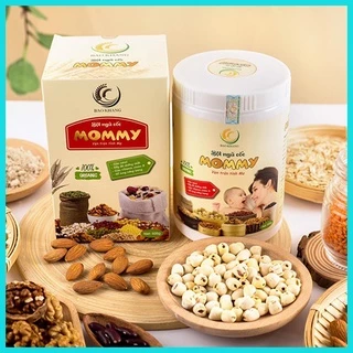 Ngũ Cốc Bầu Mommy 40 Hạt - Thơm ngon, Giảm nghén, Bé tăng cân - Hộp 500g [𝐂𝐇𝐈́𝐍𝐇 𝐇𝐀̃𝐍𝐆]