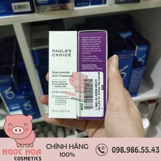 TINH CHẤT DƯỠNG DA PAULA CHOICE NIACINAMIDE 20%