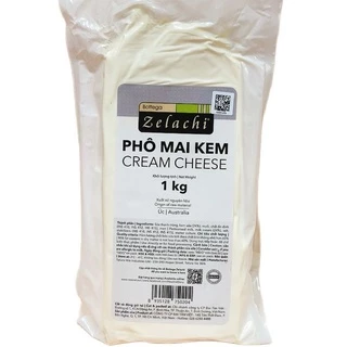 Kem cream cheese Zelachi 1kg