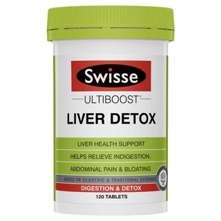 Free Ship Thải độc Gan - Liver Detox Swisse 120 viên