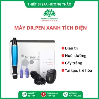 Máy phi kim dr pen tích điện, lăn kim cấy tảo, cấy trắng A1-W