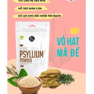 Bột vỏ hạt mã đề hữu cơ 150g Diet Food Organic Psyllium Powder